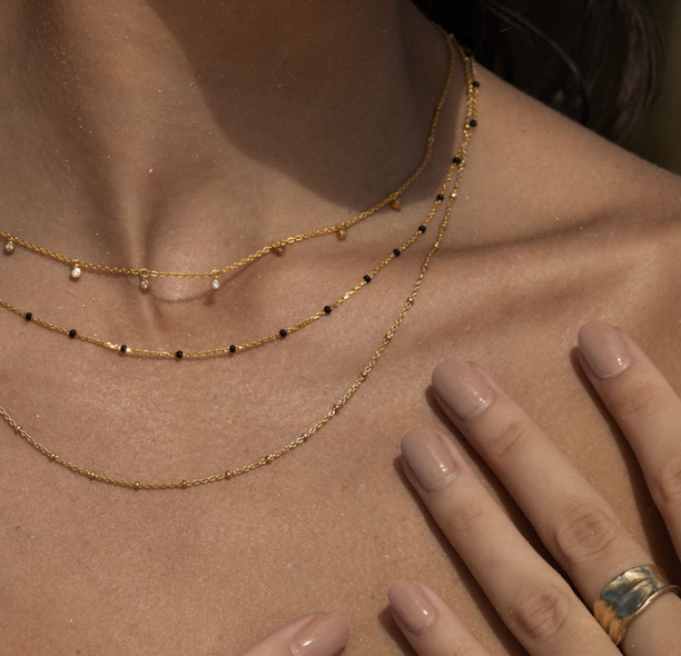 Catherine Zoraida Gold Satellite Chain