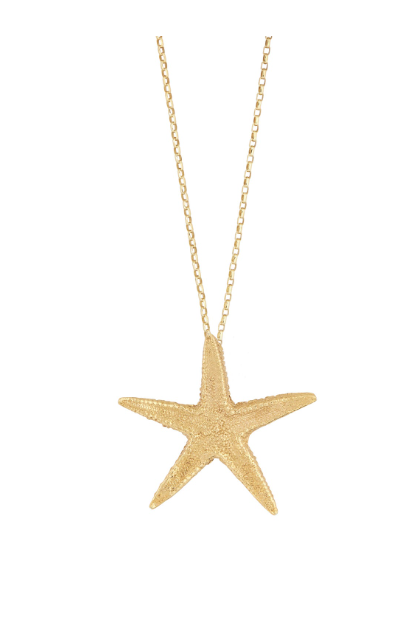 Catherine Zoraida Gold Starfish pendant