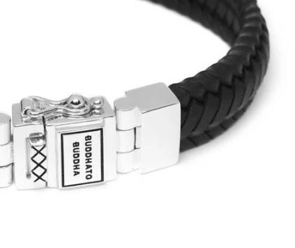 BRACELET Edwin Small Leather Black