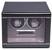 Load image into Gallery viewer, Rapport Watch Winders - Formula Duo Watch Winder - Carbon Fibre
