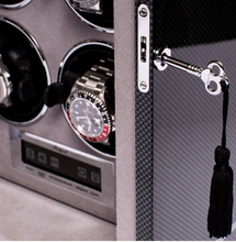 Load image into Gallery viewer, Rapport Watch Winders - Formula Six Watch Winder - Carbon Fibre
