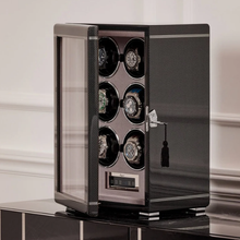 Load image into Gallery viewer, Rapport Watch Winders - Formula Six Watch Winder - Carbon Fibre
