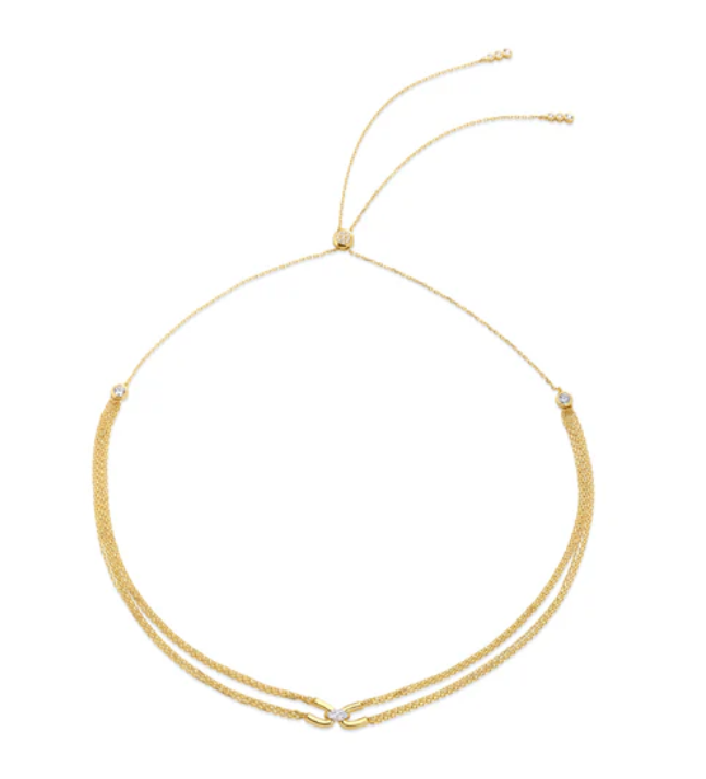 CARAT LONDON Cyndi Necklace Gold Vermeil