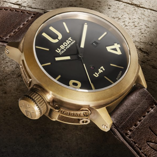 CLASSICO U-47 Automatic 47mm Watch | Aged Bronze 7797