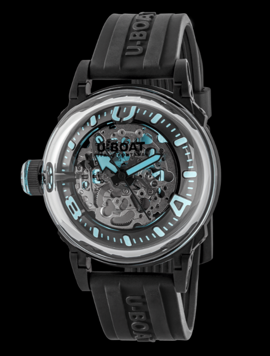 U-BOAT WATCH U-65 AUTOMATIC 44mm PVD TURQUOISE REF. 3348
