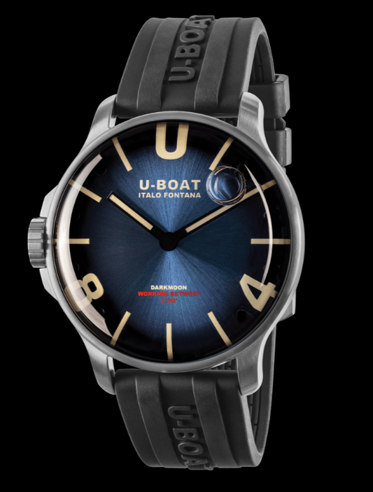 U-BOAT DARKMOON BLUE SS SOLEIL 8704/E