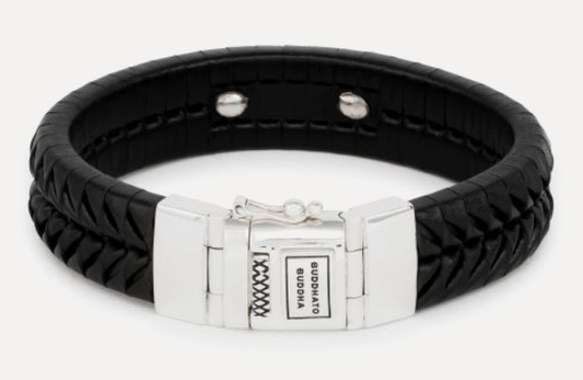 BRACELET KOMANG LEATHER BLACK