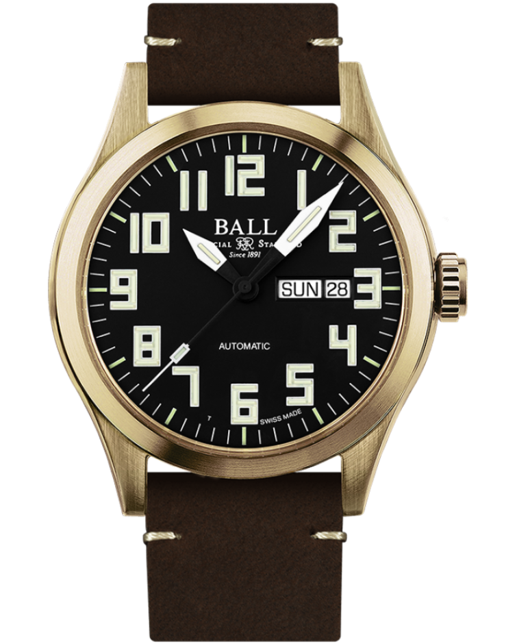 Engineer III Bronze | Leather Strap | NM2186C-L3J-BK | Ball Watches for sale by Hooper Bolton UK
