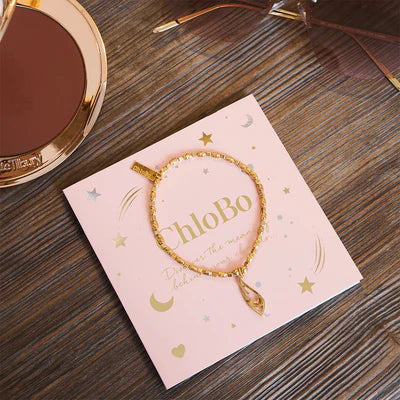Chlobo | Soul Glow Interlocking Heart & Angel Wing Bracelet | Hooper Bolton UK
