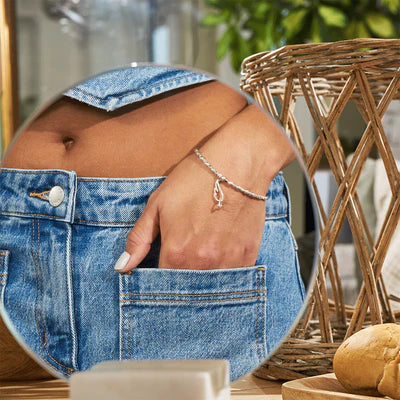 Chlobo | Soul Glow Interlocking Heart & Angel Wing Bracelet | Hooper Bolton UK