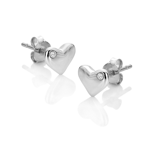 Hot Diamonds Desire Silver Earrings | DE779 | by Hooper Bolton