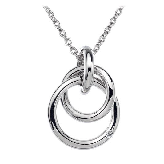 Hot Diamonds Eternal Silver Pendant | DP372 | by Hooper Bolton