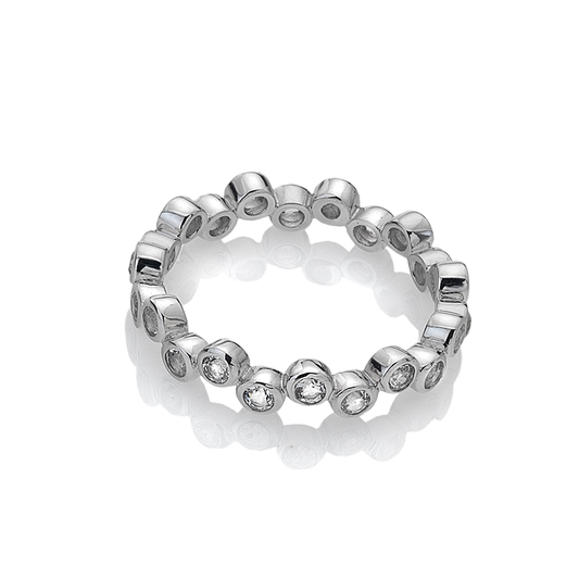 Hot Diamonds Hot Diamonds Tender Silver Ring | DR208 | by Hooper Bolton