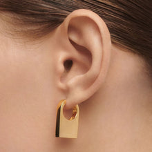 Load image into Gallery viewer, PDPAOLA | Chicago Hoops Earrings | AR01-C33 | designer earrings by Hooper Bolton
