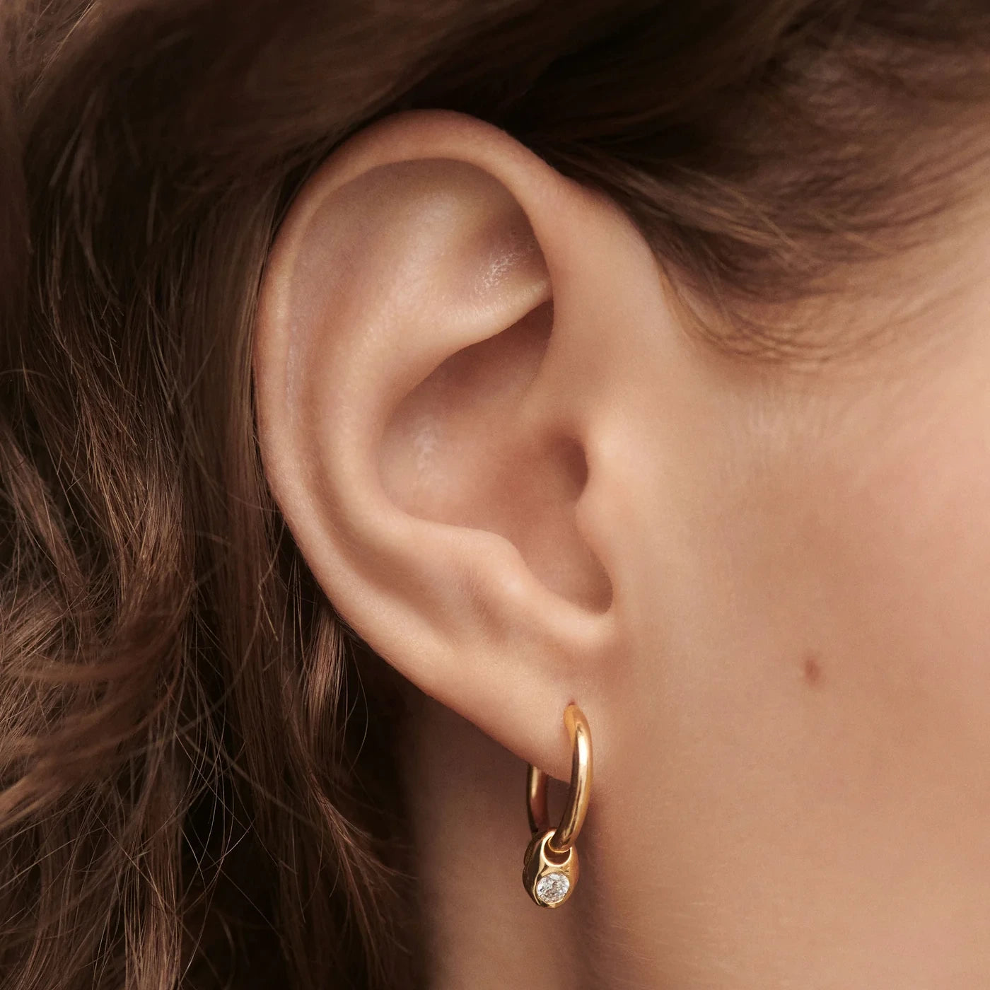 PDPAOLA | Delta Hoops Earrings | AR01-C26 | designer earrings by Hooper Bolton