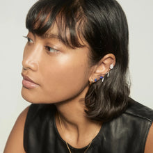 Load image into Gallery viewer, PDPAOLA | Duke Hoops Earrings | AR01-A16 | designer earrings by Hooper Bolton
