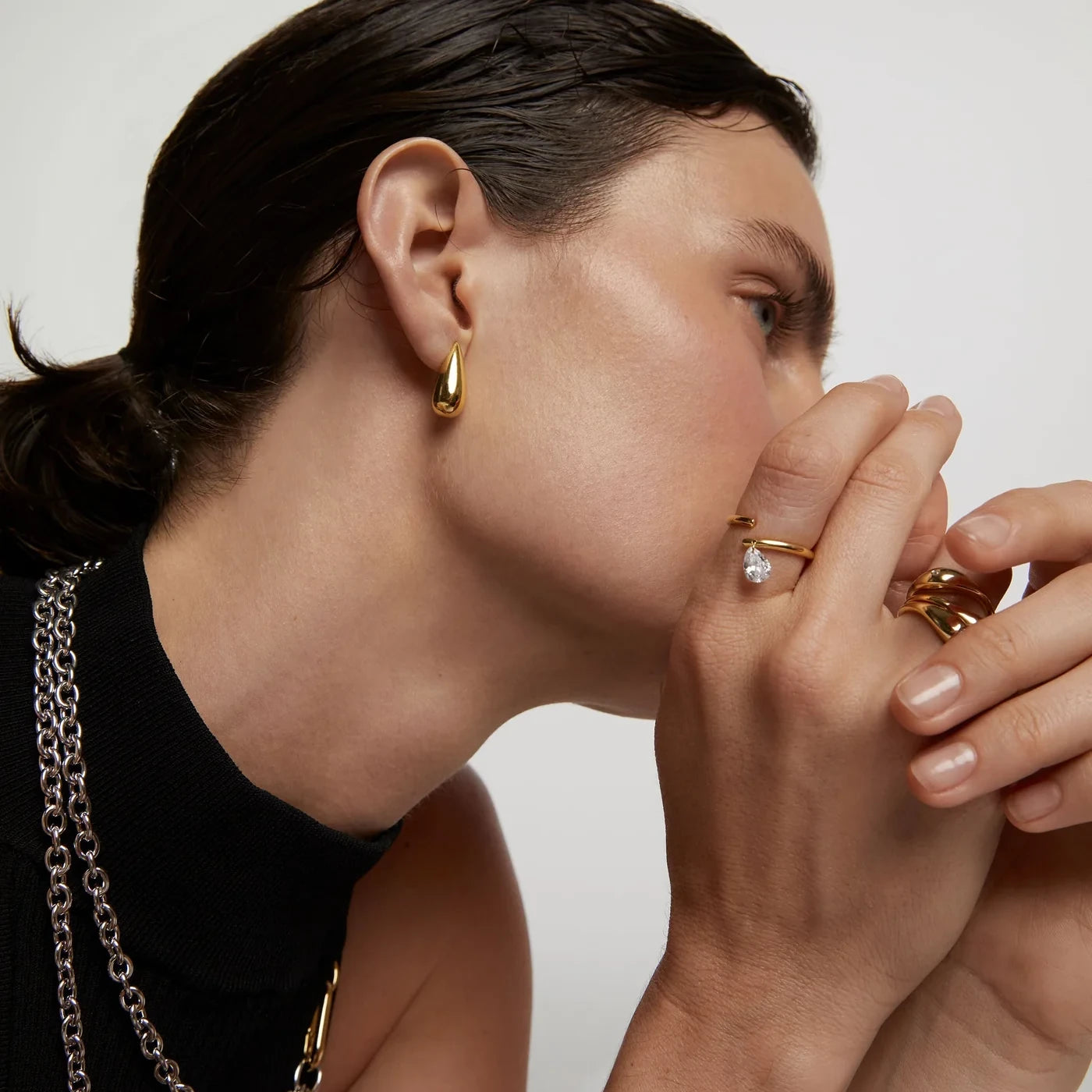 PDPAOLA | Large Sugar Earrings | AR01-881 | designer earrings by hooper-bolton