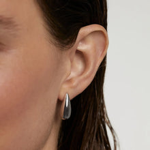 Load image into Gallery viewer, PDPAOLA | Large Sugar Silver Hoops Earrings | AR02-881 | designer earrings by Hooper Bolton
