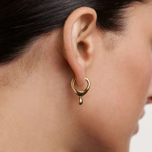 Load image into Gallery viewer, PDPAOLA | Lava Hoops Earrings | AR01-B69 | designer earrings by Hooper Bolton
