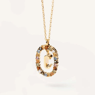 PDPAOLA | Letter C Necklace | CO01-262 | designer necklaces by Hooper Bolton
