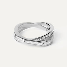 Load image into Gallery viewer, PDPAOLA | Olivia Silver Ring | AR02-A10 | designer rings by Hooper Bolton
