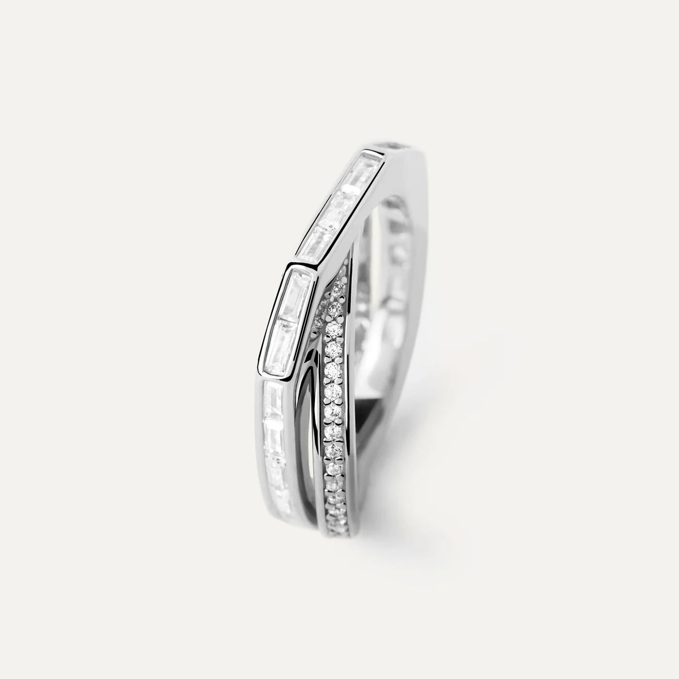 PDPAOLA | Olivia Stamp Ring | AN02-A10 | designer rings by hooper-bolton