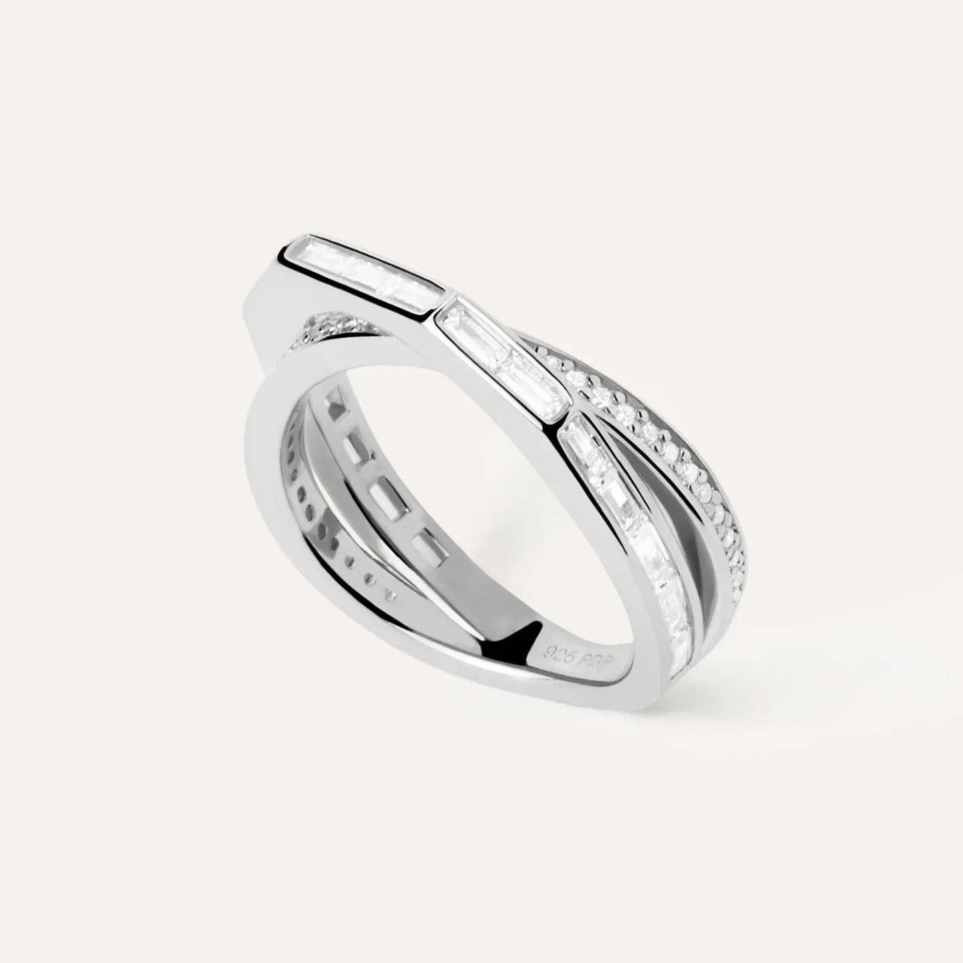PDPAOLA | Olivia Stamp Ring | AN02-A10 | designer rings by hooper-bolton