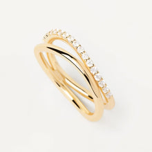 Load image into Gallery viewer, PDPAOLA | Twister Ring | AN01-844 | designer rings by Hooper Bolton
