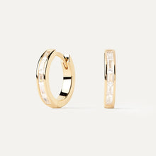 Load image into Gallery viewer, PDPAOLA | Viena Hoop Earrings | AR01-960 | designer earrings by Hooper Bolton
