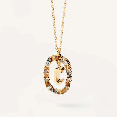 PDPAOLA | Letter C Necklace | CO01-262-U | Jewelry by Hooper Bolton