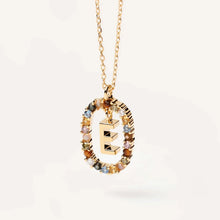 Load and play video in Gallery viewer, PDPAOLA | Letter E Necklace | CO01-264-U | Jewelry by Hooper Bolton
