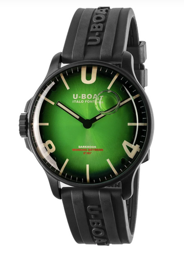 U-BOAT DARKMOON 44MM GREEN PVD SOLEIL CODE 8698/B | Hooper Bolton