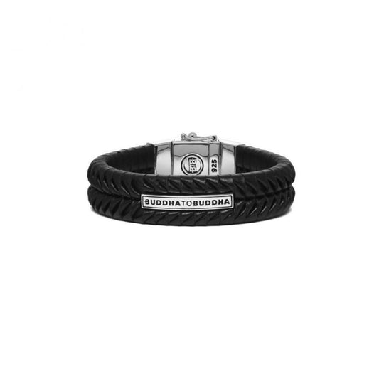 BRACELET KOMANG LEATHER BLACK