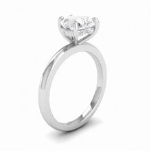 Load image into Gallery viewer, CERTIFIED PLATINUM HEART DIAMOND HIDDEN HALO ENGAGEMENT RING 1.00ct
