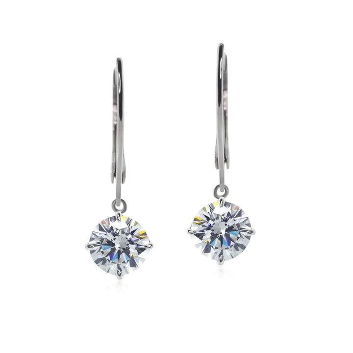 CARAT LONDON BRIAR EARRINGS WHITE GOLD 1.00ct
