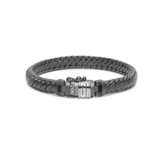 BRACELET BEN XS BLACK RHODIUM SILVER