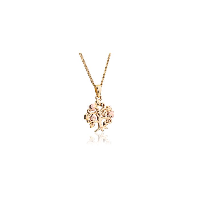 CLOGAU 9CT GOLD TREE OF LIFE PENDANT