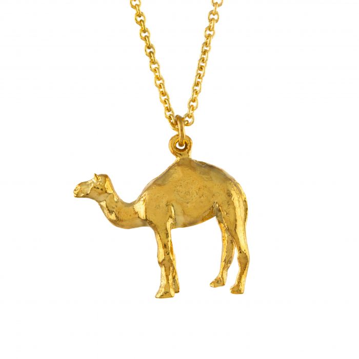 Alex Monroe Camel Necklace - Gold