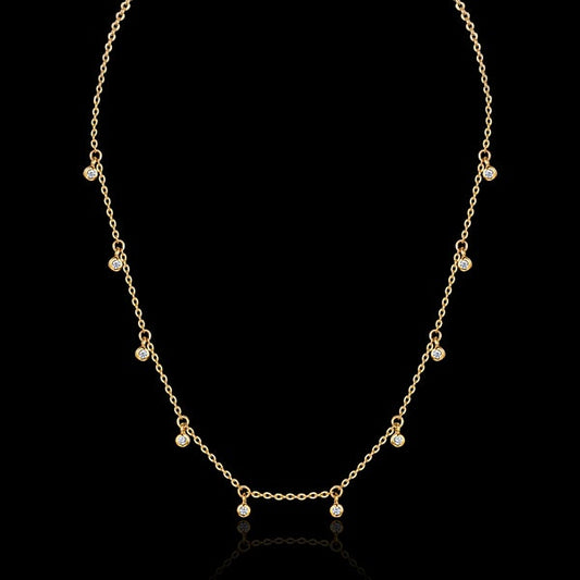 Catherine Zoraida GOLD STARRY NIGHT COSMIC NECKLACE | Hooper Bolton
