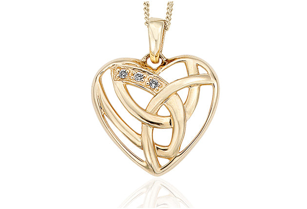 Clogau Eternal Love Pendant 9ct Gold