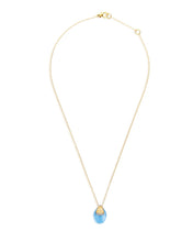 Load image into Gallery viewer, Nanis - 18ct Gold DANCING AZURE NECKLACE - LARGE
