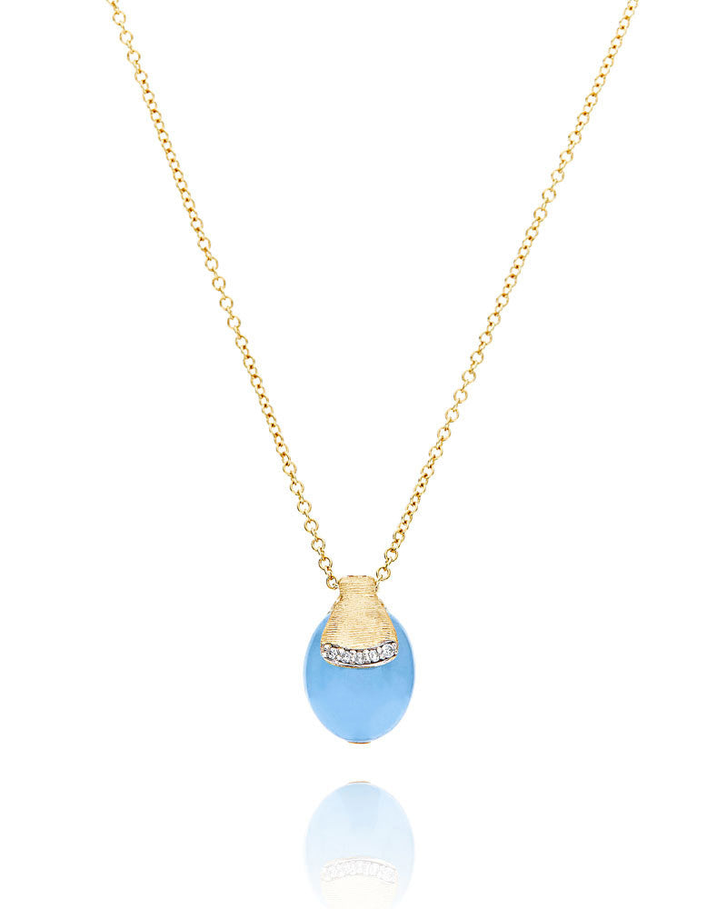 Nanis - 18ct Gold DANCING AZURE NECKLACE