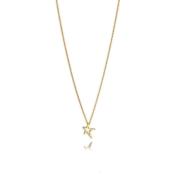 Catherine Zoraida SOLID GOLD FAIRTRADE SHOOTING STAR PENDANT