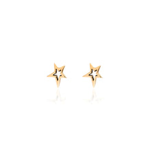 Load image into Gallery viewer, Catherine Zoraida SOLID GOLD FAIRTRADE SHOOTING STAR STUD EARRINGS
