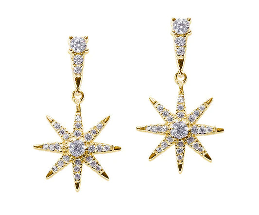 CARAT LONDON NYSA DROPS GOLD VERMEIL