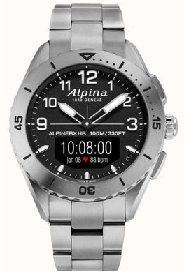 Alpina | AlpinerX Alive | Titanium Smartwatch | AL-284LBBW5TAQ1B