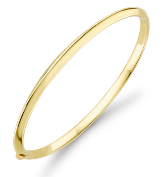 9ct Gold Classic Bangle