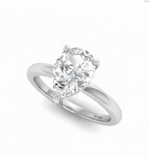 Load image into Gallery viewer, CERTIFIED PLATINUM PEAR DIAMOND HIDDEN HALO ENGAGEMENT RING 1.50ct

