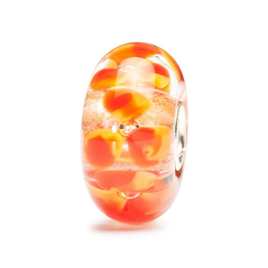 Trollbeads Coral Flower Bead