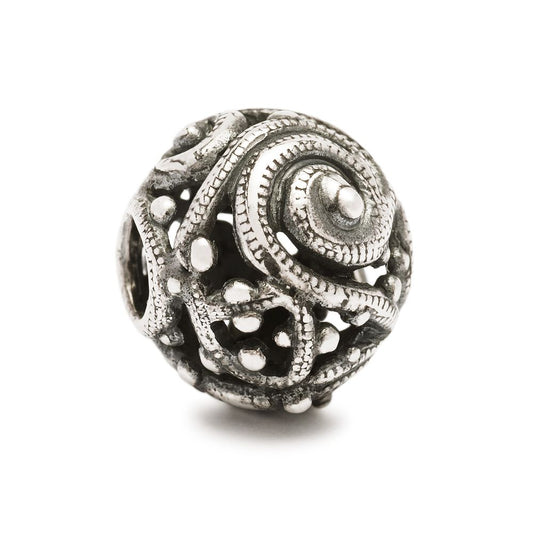Trollbeads Silver Whorl Bead